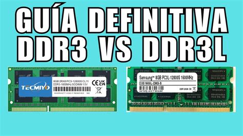 ddr3 vs ddr3l